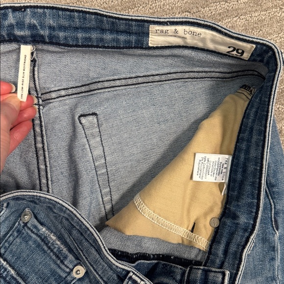 Rag & Bone Dre Low Rise Slim Boyfriend Jeans Bundle Size 29 - Picture 7 of 14
